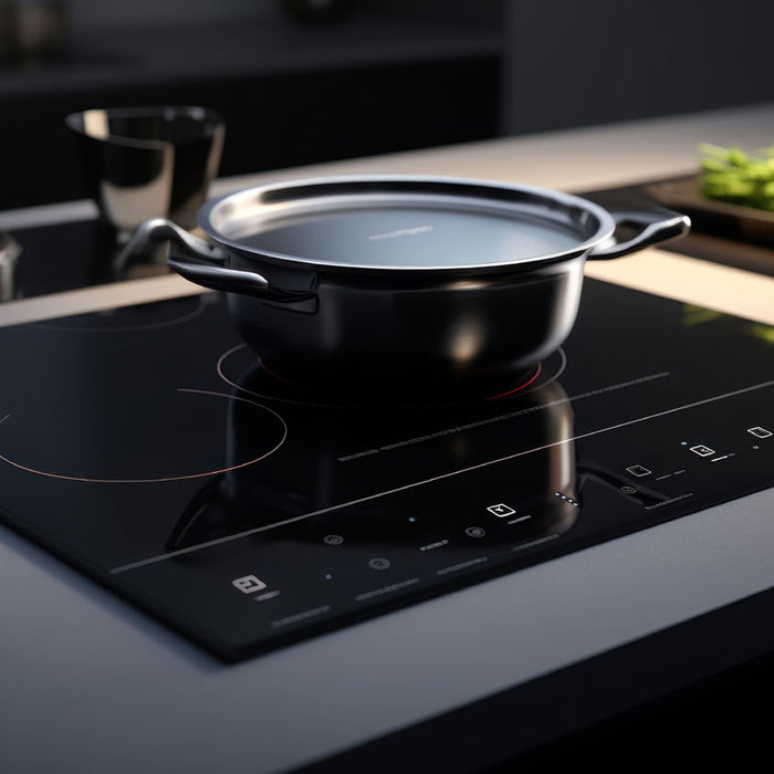 Electric induction hobs optimising cooking results