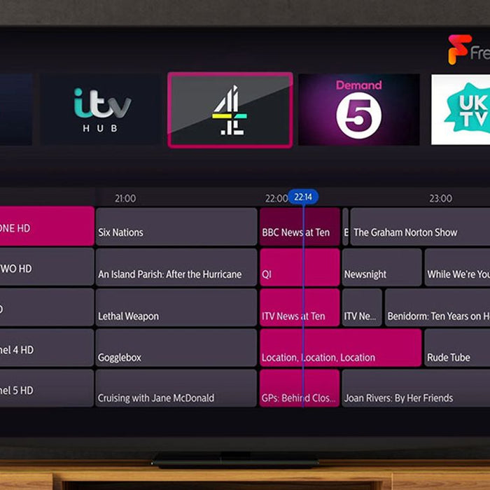 What's the difference between Freely and Freeview?