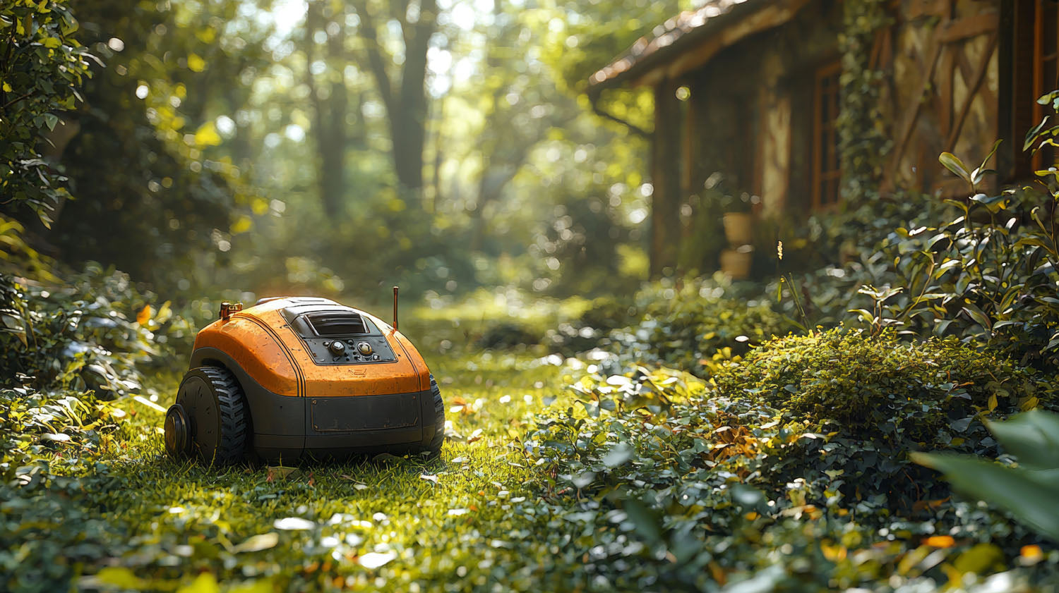 What are the benefits of a robot mower?