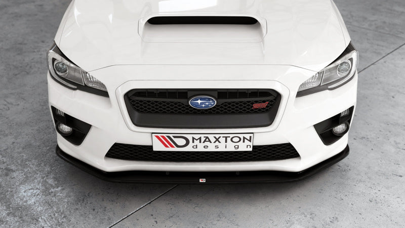 Maxton Design - FRONT SPLITTER V.2 SUBARU WRX STI