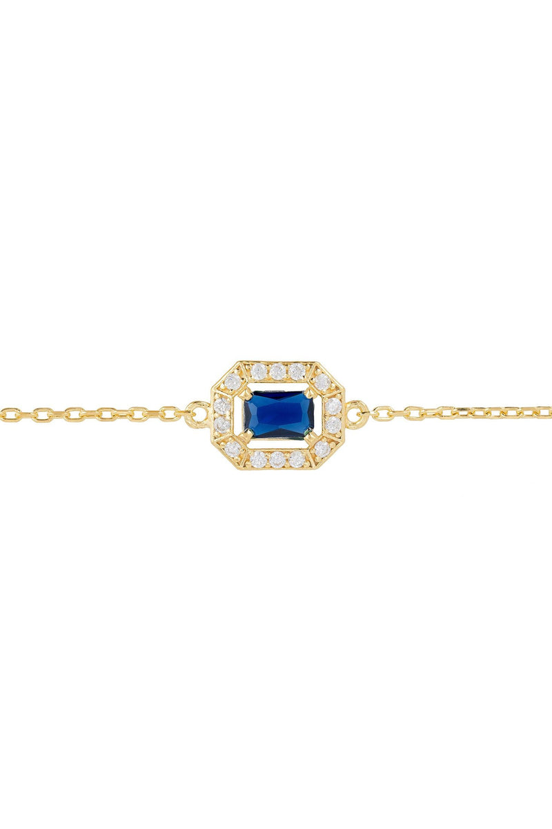 Whistledown Gemstone Bracelet Sapphire Gold