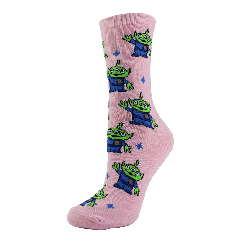 Ladies Novelty Toy Story Alien Socks | Funny Dress Socks | Toy Story Gifts