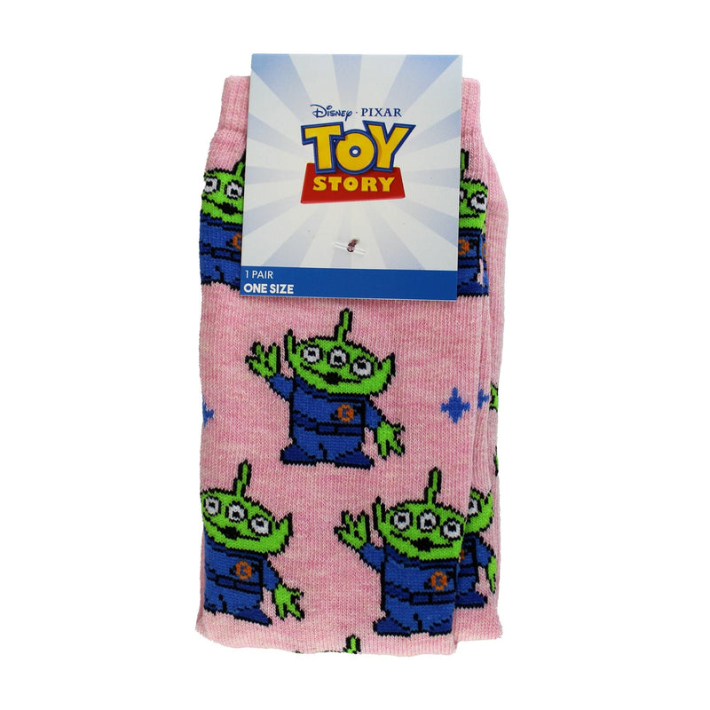 Ladies Novelty Toy Story Alien Socks | Funny Dress Socks | Toy Story Gifts