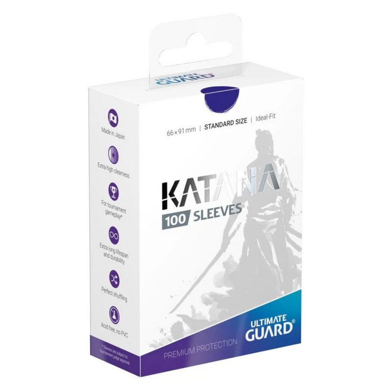 Ultimate Guard Katana Sleeves Standard Size Blue (100)