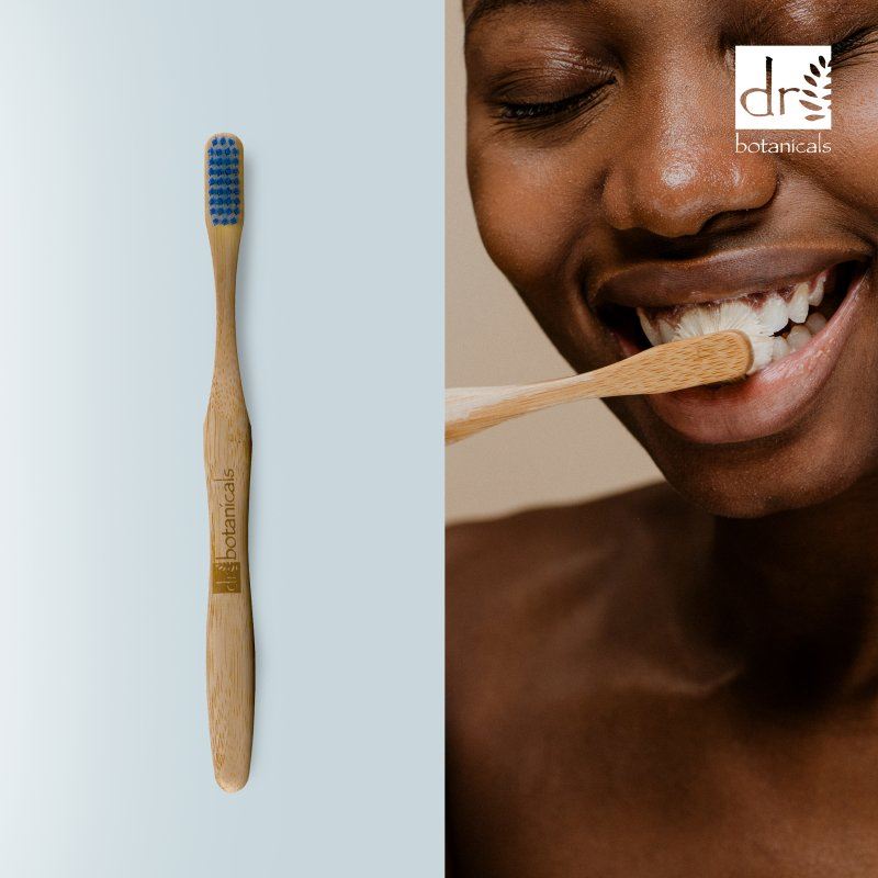 Bamboo Toothbrush Blue