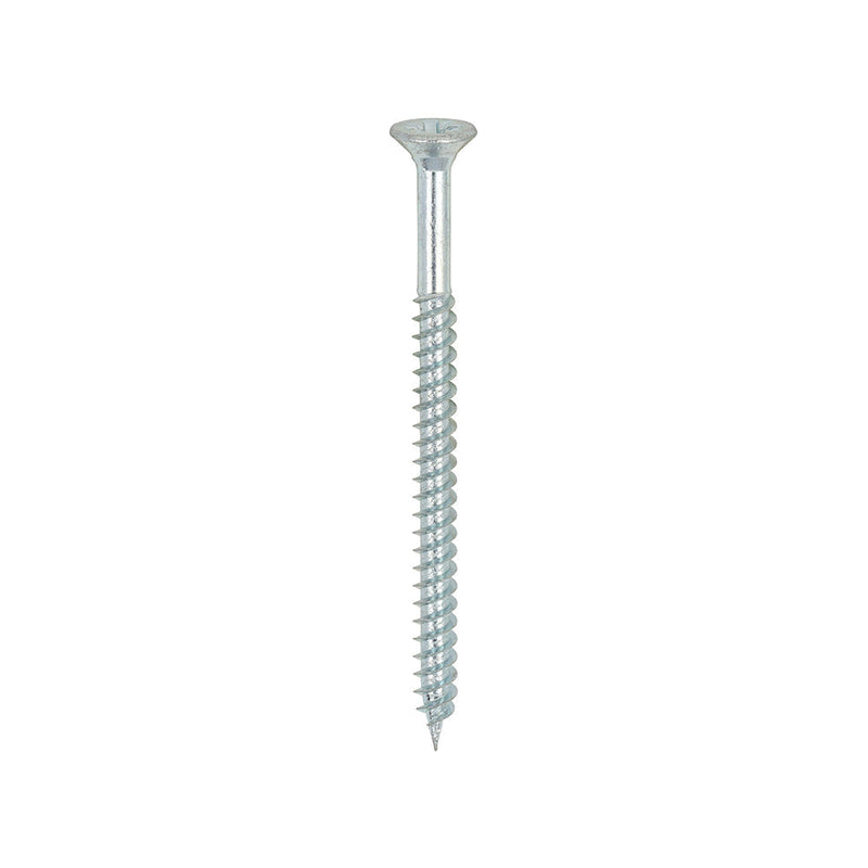 TIMCO Twin-Threaded Woodscrews – PZ – Double Countersunk – Zinc