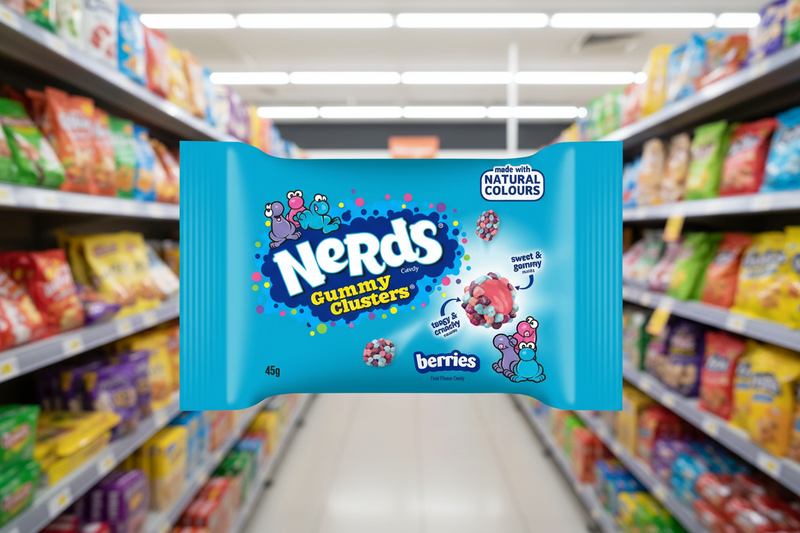40 x Nerds Clusters Bag Berries - 45GM