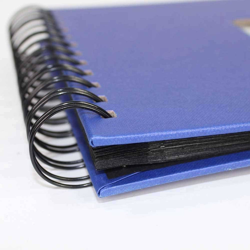 Hama Spiral Photo Album - 25 Black Pages - Black