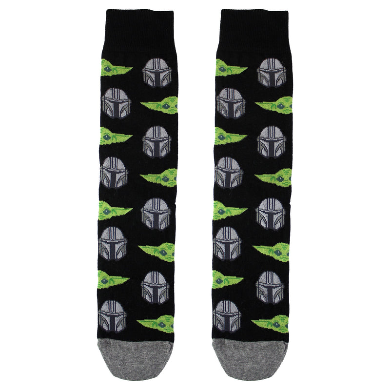 Star Wars Socks with Novelty Mandalorian Design - Gifts for Star Wars