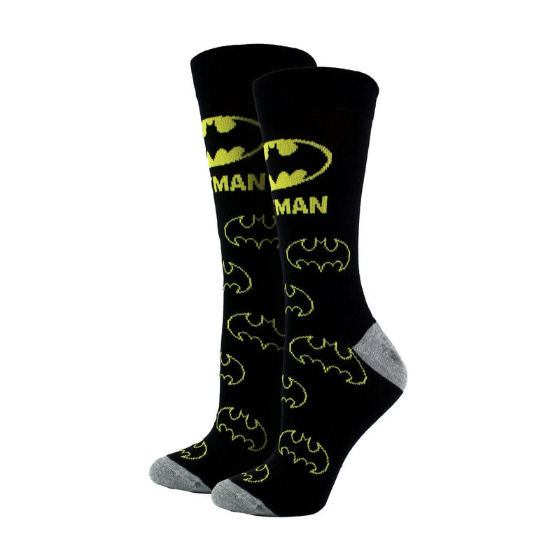 Mens Novelty Batman Socks | Funny Assorted Gift Socks for Batman Lovers