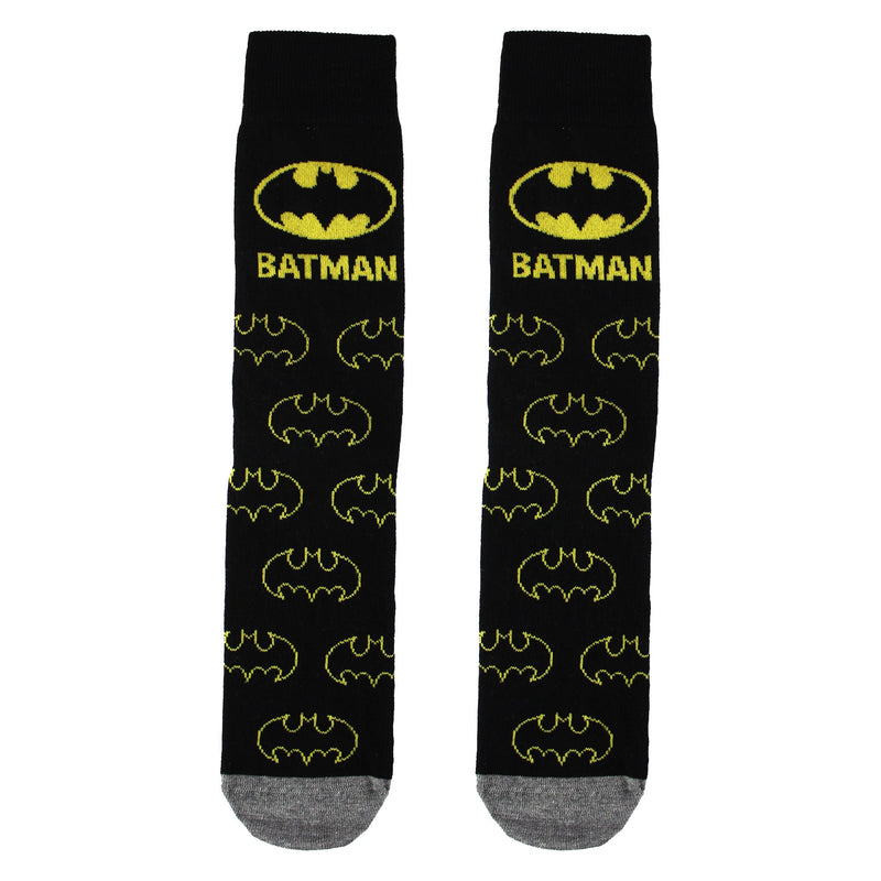 Mens Novelty Batman Socks | Funny Assorted Gift Socks for Batman Lovers