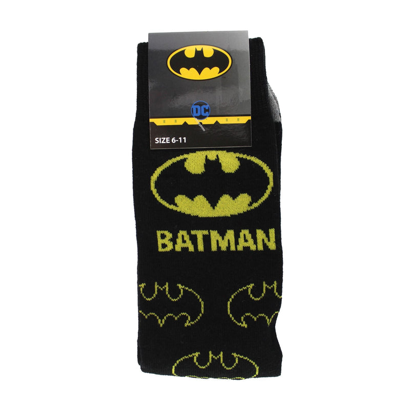 Mens Novelty Batman Socks | Funny Assorted Gift Socks for Batman Lovers
