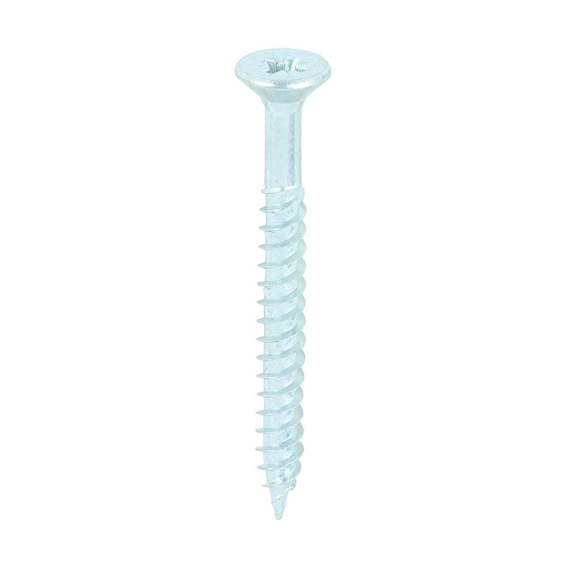 TIMCO Twin-Threaded Woodscrews – PZ – Double Countersunk – Zinc
