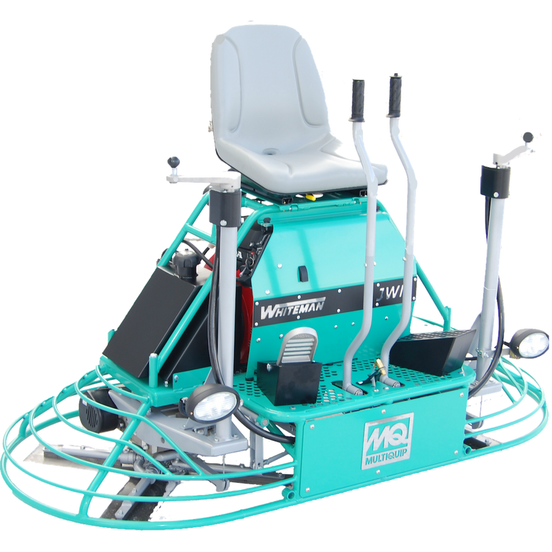 Multiquip JWN 36 Ride-On Power Trowel – Twin Rotor 36” Concrete Finishing Machine (Honda GX690)