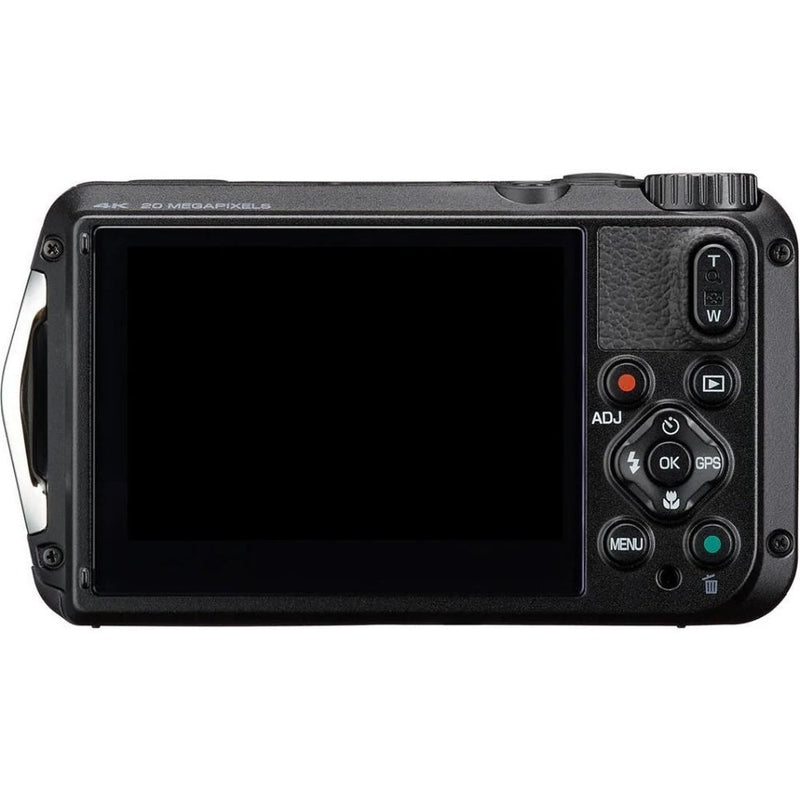 Pentax WG-8 20MP 5x Zoom Tough Compact Camera - Green - Camera Only
