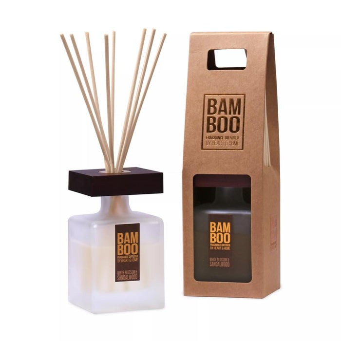 White Blossom & Sandalwood Fragrance Diffuser 140ml Up to 16 Weeks of Fragrance