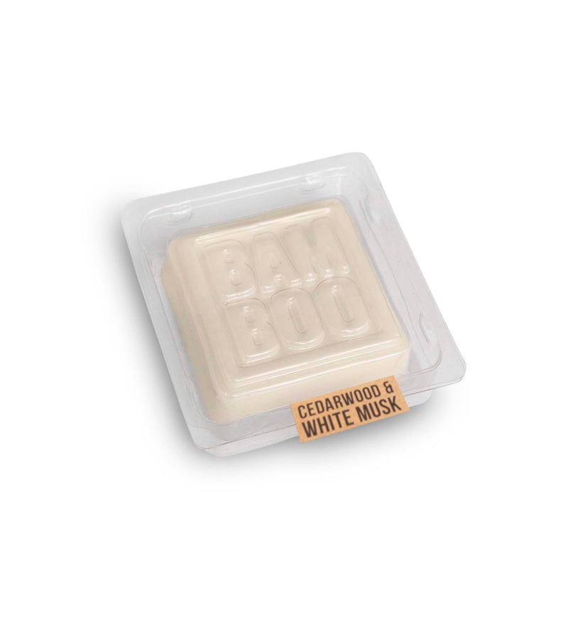 Soy Wax Melt - Cedarwood & White Musk - Up To 12 Hours Burn Use With Wax Warmer