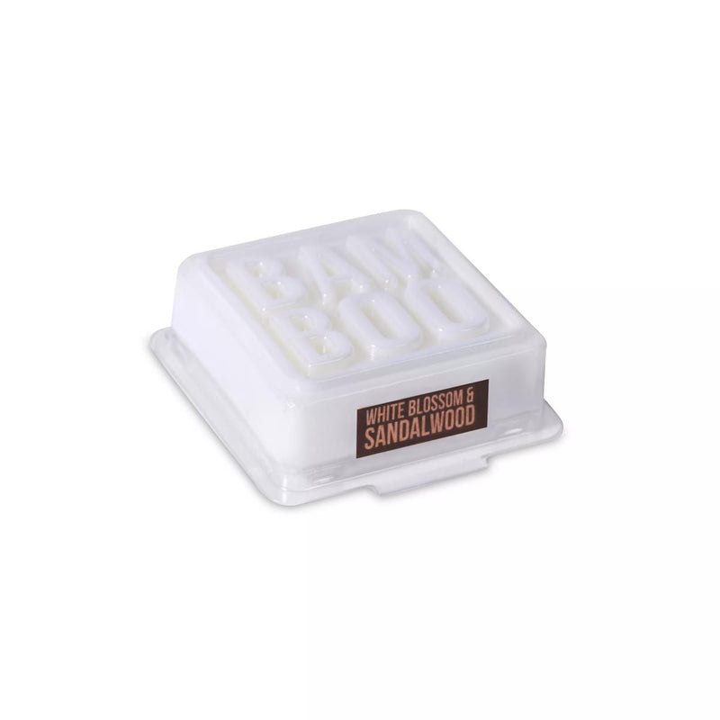 Soy Wax Melt - White Blossom & Sandalwood - Up To 12 Hours Use With Wax Warmer