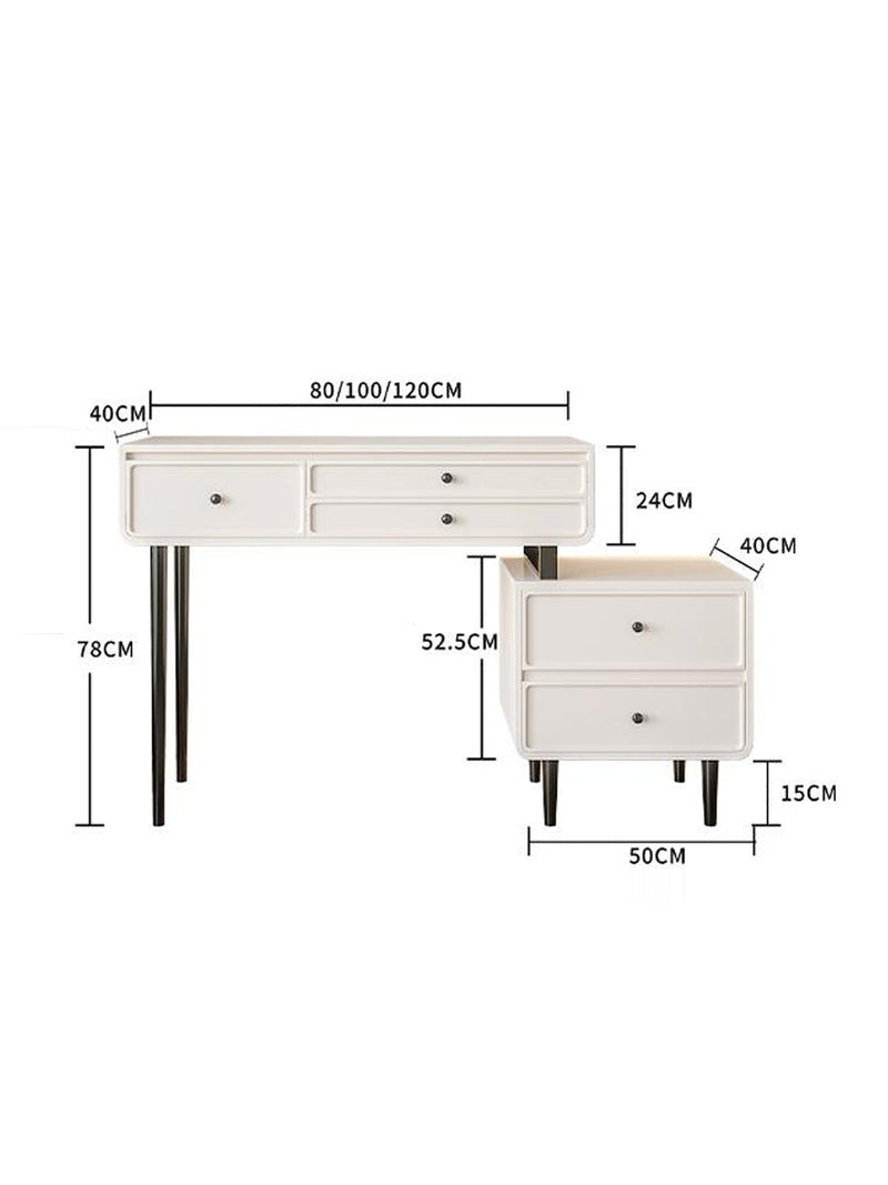 Kenny Dressing Table with LED Mirror