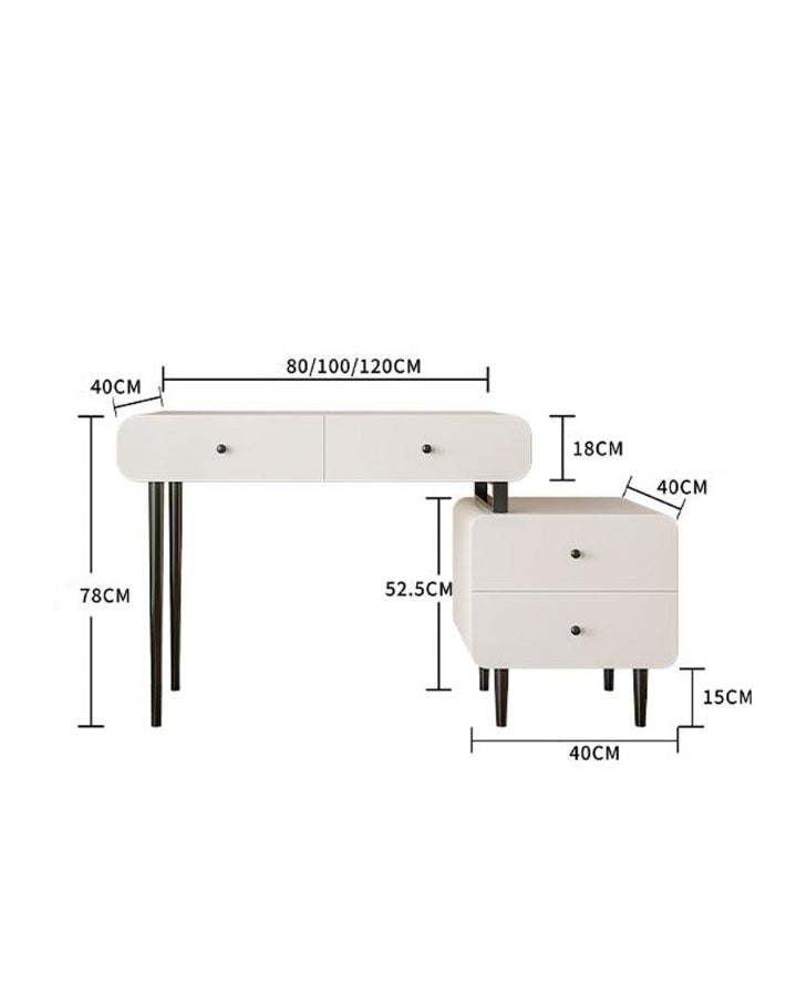 Kendall Dressing Table with Mirror