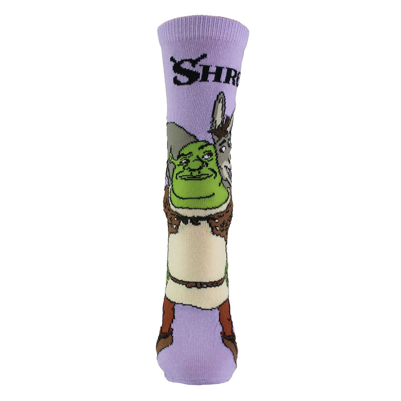 Ladies Novelty Shrek & Donkey Socks | Crew Funny Dress Socks | Shrek Gifts