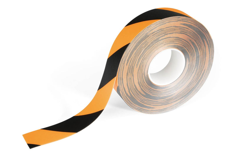 Durable DURALINE Slip-Resistant Floor Marking Tape | 50mm x 30m | Yellow/Black