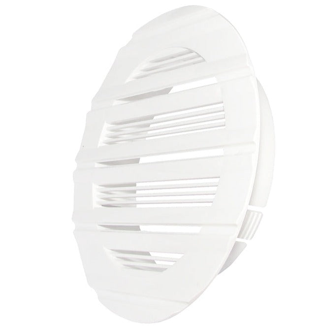 Louvre Vent Round Bella 150mm White