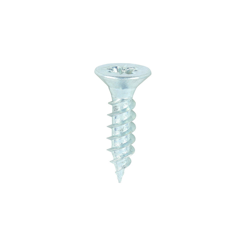 TIMCO Twin-Threaded Woodscrews – PZ – Double Countersunk – Zinc