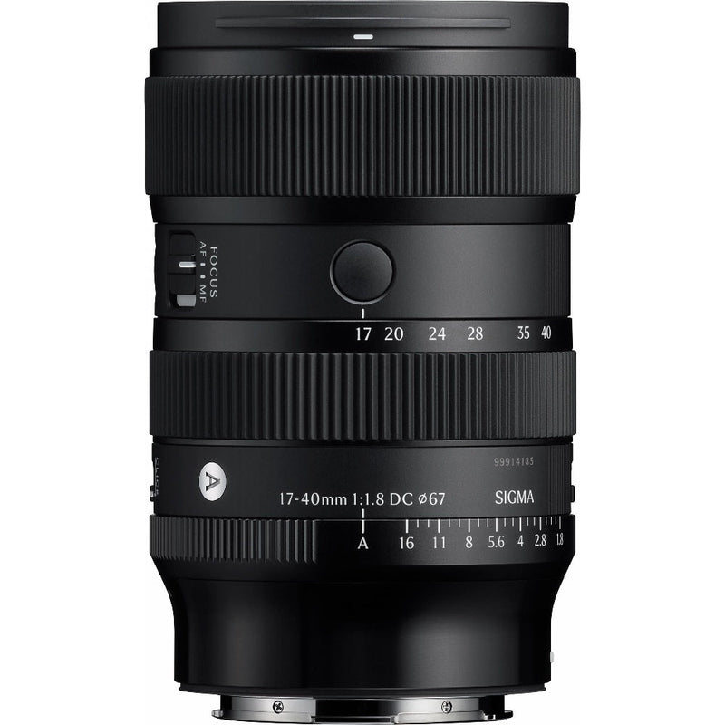 Sigma AF 17-40mm f/1.8 DC A Lens - L Mount