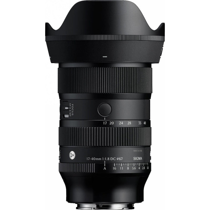 Sigma AF 17-40mm f/1.8 DC A Lens - Canon RF Mount