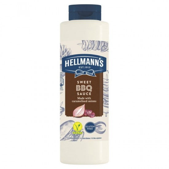 Hellmanns Sweet Bbq Sauce 950G 850ml