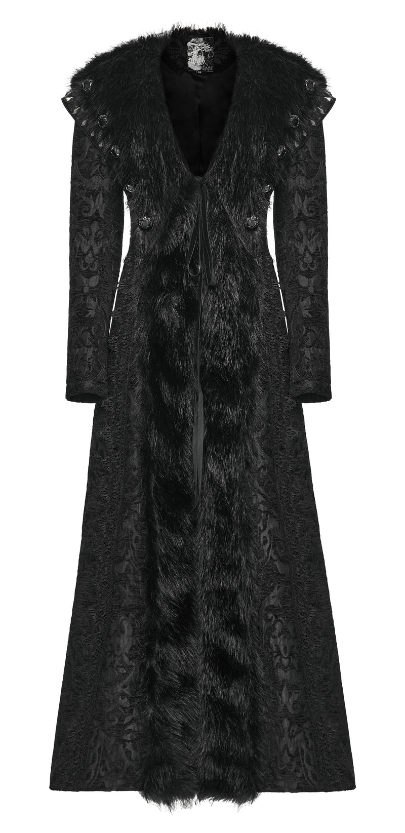 Punk Rave Goth Gorgeous Plush Coat