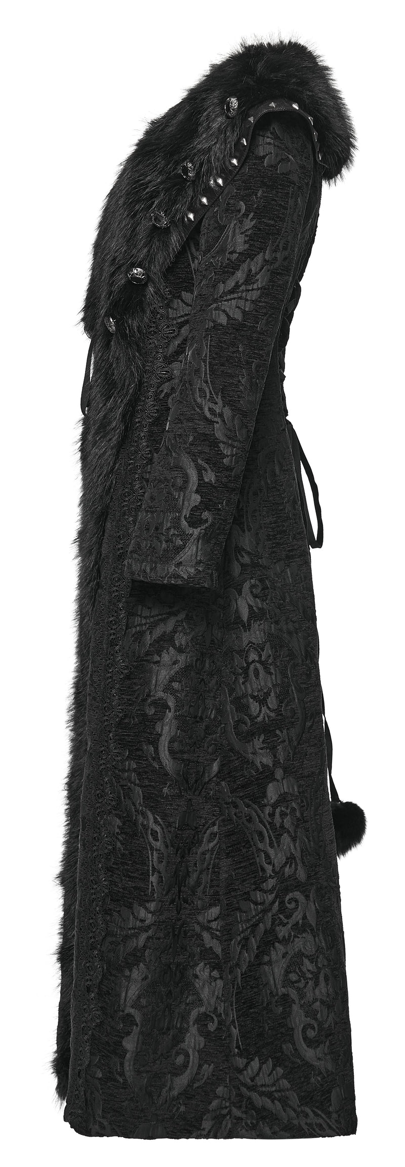 Punk Rave Goth Gorgeous Plush Coat
