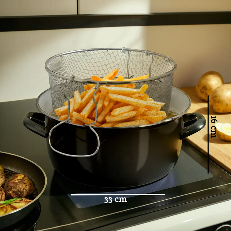 Black Deep Fryer | Telo
