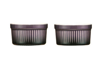 Set of 2 Purple Ramekins | Ovenlove
