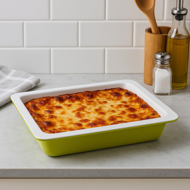 Lime Green Baking Dish | Ecocook
