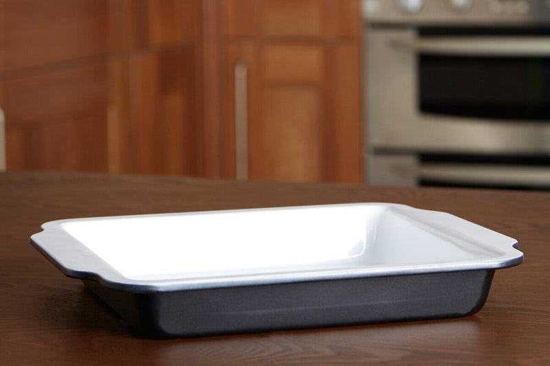 Black Baking Dish with Handles | Ecocook