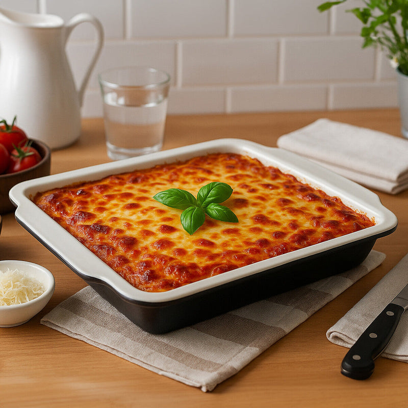 Black Baking Dish with Handles | Ecocook