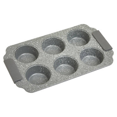 Six Cup Marble Effect Muffin Tray | From Scratch