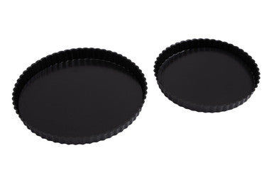 Set of Two Fluted Flan Tins | From Scratch