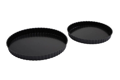 Set of Two Fluted Flan Tins | From Scratch