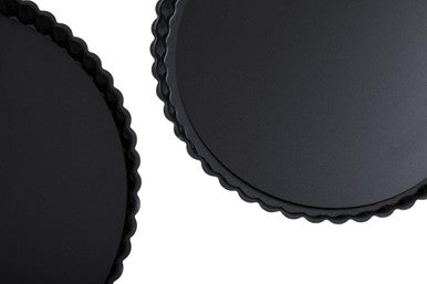 Set of Two Fluted Flan Tins | From Scratch