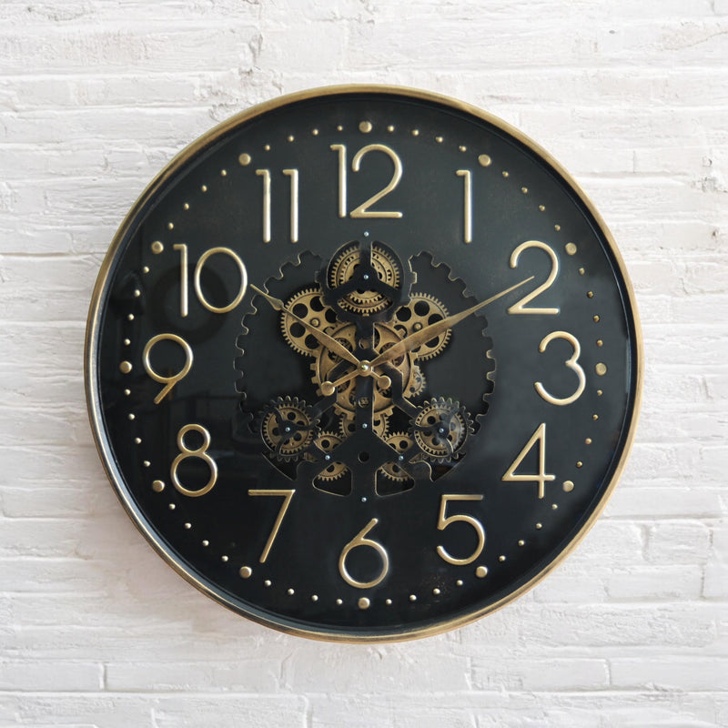 60CM GEAR CLOCK
