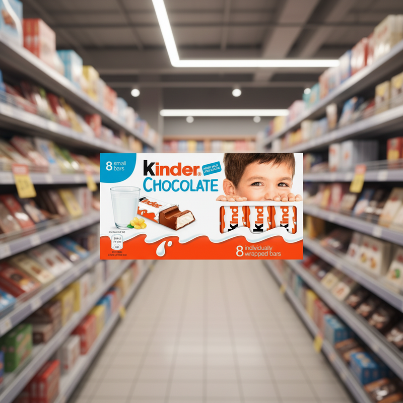 10 x Kinder Chocolate T8 - 10XT8