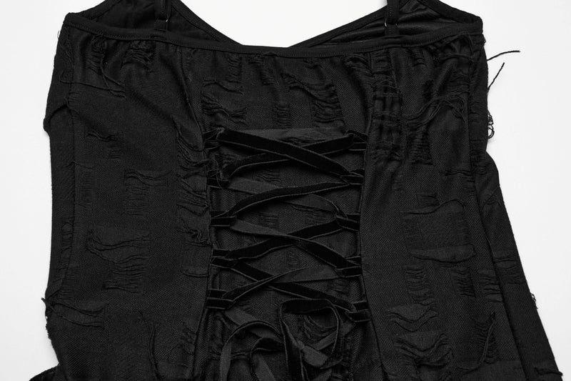 Punk Rave  Honey Irregular Split Dress