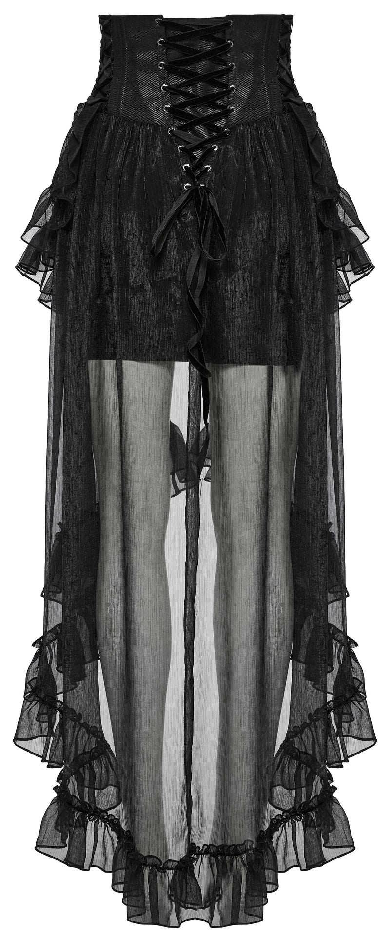 Punk Rave Dila Romantic Chiffon Skirt