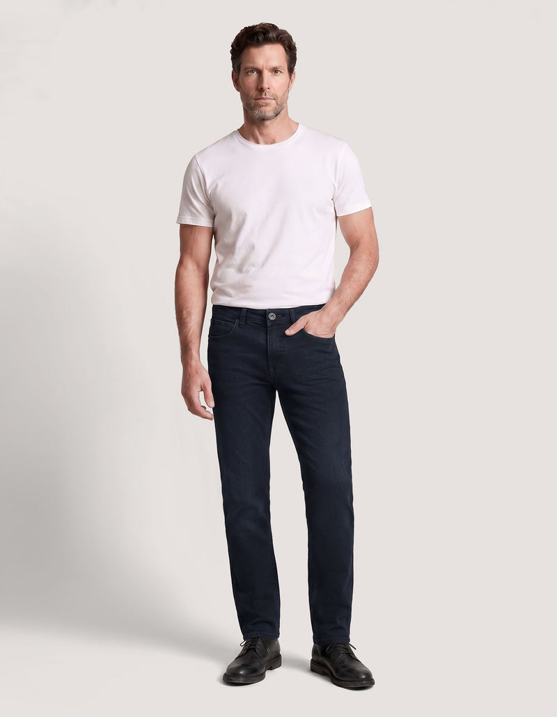 Basic Denim Jeans - Blue Black