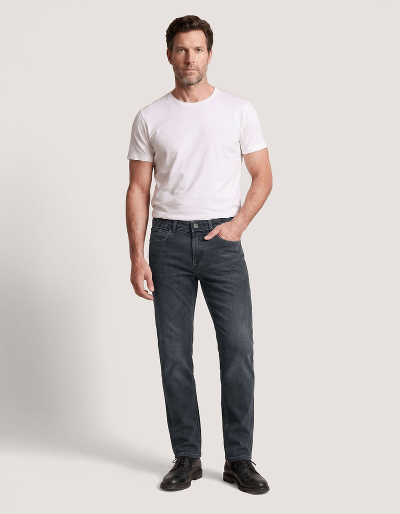 Classic Dark Grey Denim Jeans