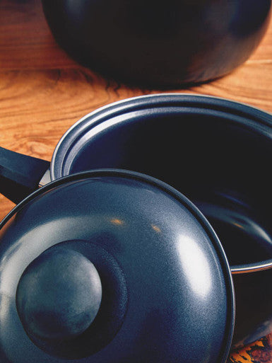 Black Non Stick 5 Piece Cookware Set | Viggo