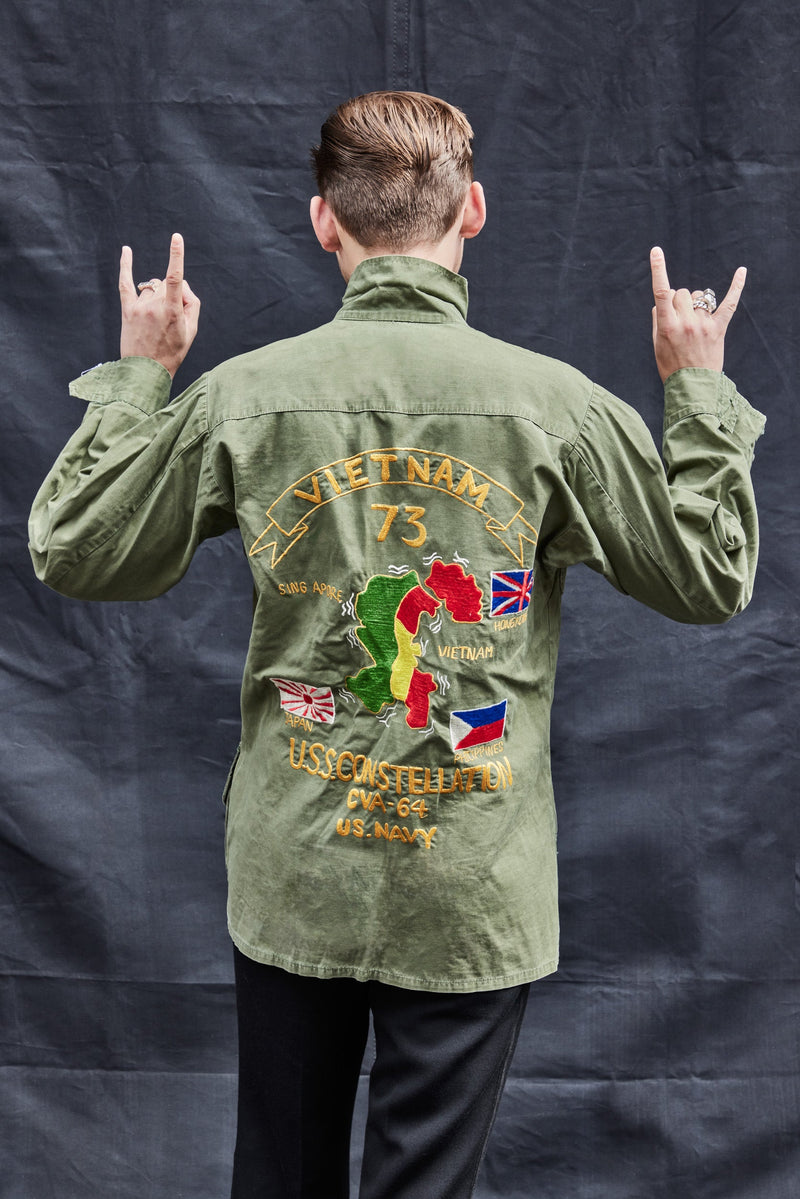 Vintage USS Constellation Field Jacket